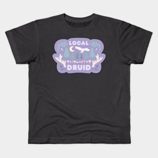 Local Druid in Pastels Kids T-Shirt